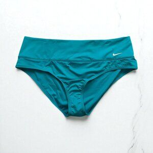 NIKE Women's Blue White Bikini Swim Bottoms Size XXL NEW  NWT